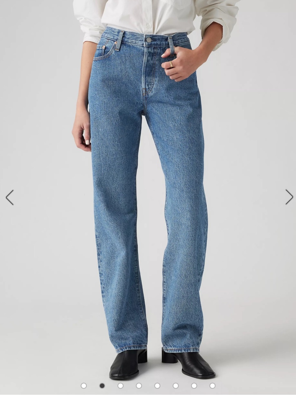Medium Wash 501 90s Levi’s